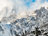 snowy mountain peak