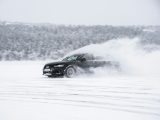 black vehicle